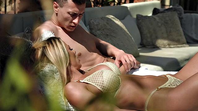 Stunning bigtitted MILF by BF