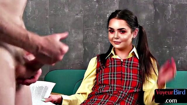 Nympho voyeuristic peep