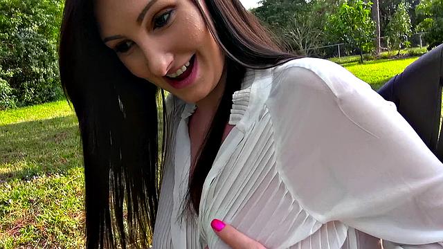 Get up close and personal with a tattooed amateur's head hunt in POV