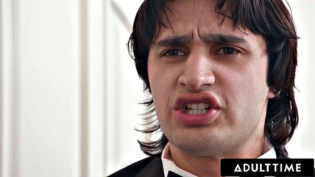 ADULT TIME - Slutty Cheating Bride Ivy Ireland Takes DP & GANGBANG On Her Wedding Day!