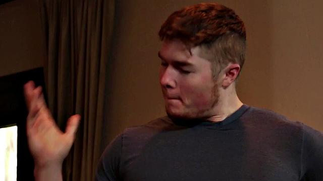 Babe rides dick after getting oral in classy limo