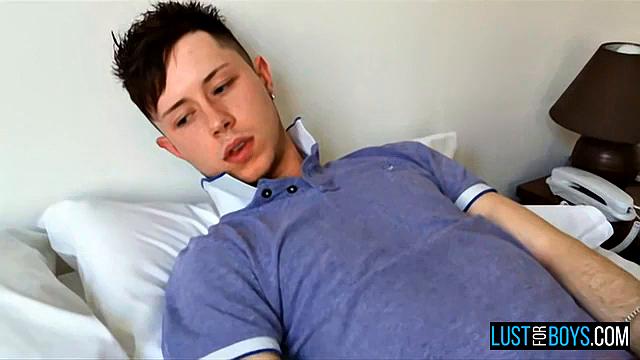 Brad Tastes Some Hard Dick! - Brad Holt