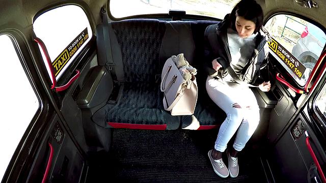 Her hole is stretched by big cock