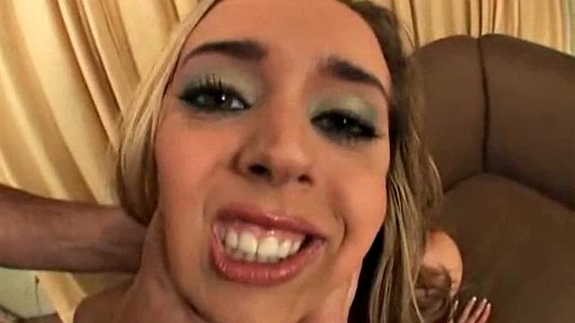 Kelle Wells Blowjob and Threesome Slut