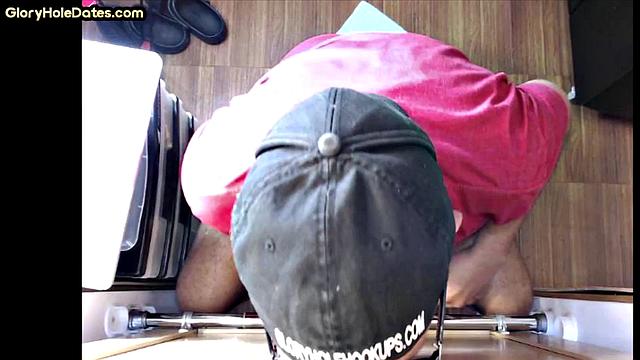 Gloryhole IR BJ DILF barebacked at home after gloryhole