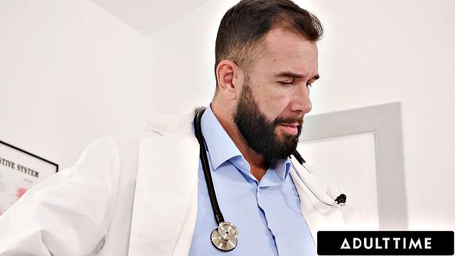 ADULT TIME - Horny Babe Alison Rey Cucks Her Husband By Fucking His Doctor! CUCKOLD HUMILIATION