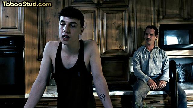 Handsome stud doggyfucked by lover