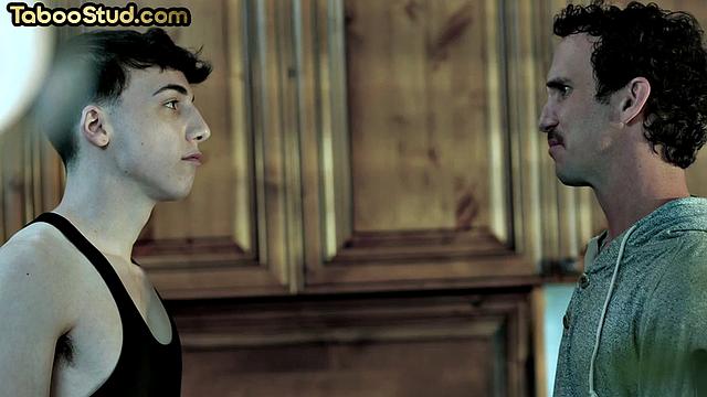 Handsome stud doggyfucked by lover