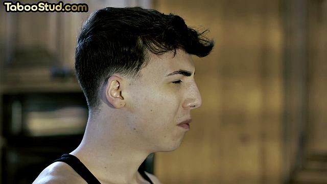 Handsome stud doggyfucked by lover