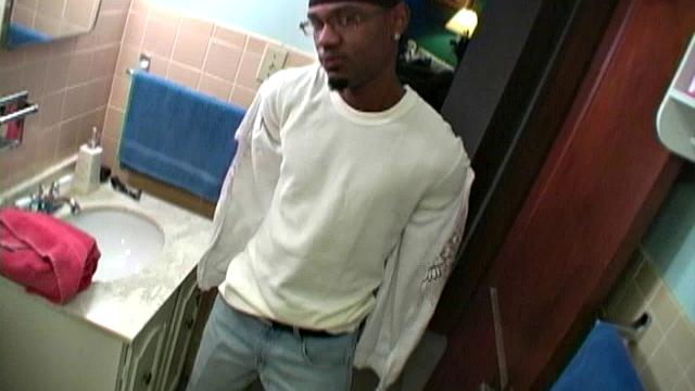 Tyreice Wells is back at it again, and this time he's jacking off in the shower. He's got a hot body and a 9 inch cock that loves getting stroked.