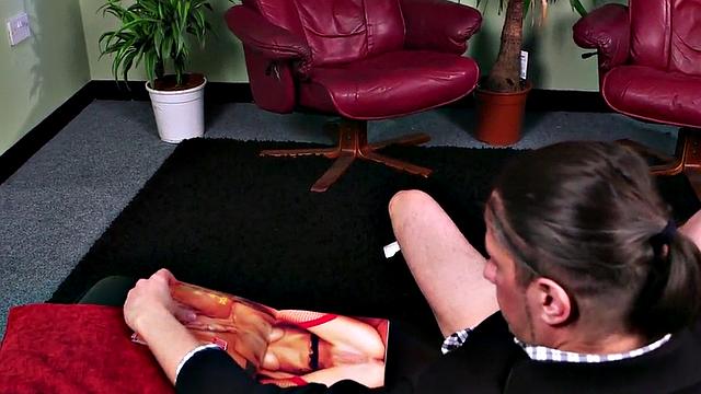 CFNM 3some MILFS femdomly jerk one hard and stiff cock