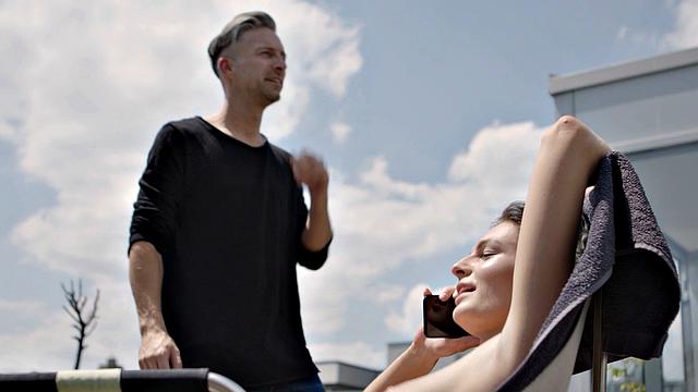 OUT OF THE FAMILY - Gorgeous Brunette Leanne Lace Fucks Her Future Stepdad