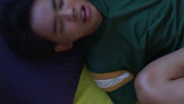 Picked up Asian twink stuffed after giving blowjob