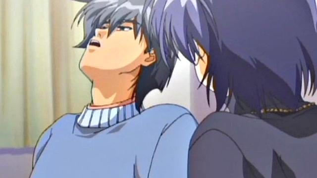 Big tit anime whore gets railed