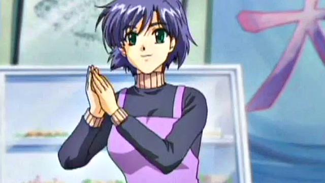 Big tit anime whore gets railed