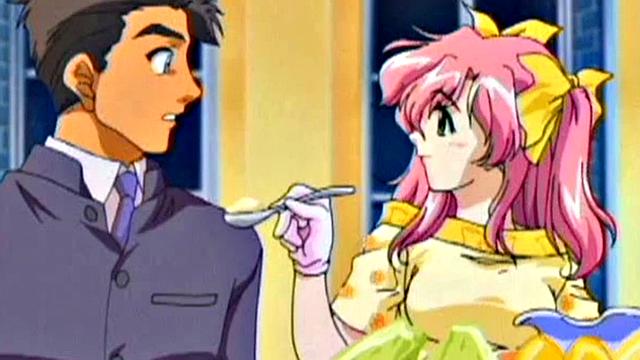 Big tit anime whore gets railed