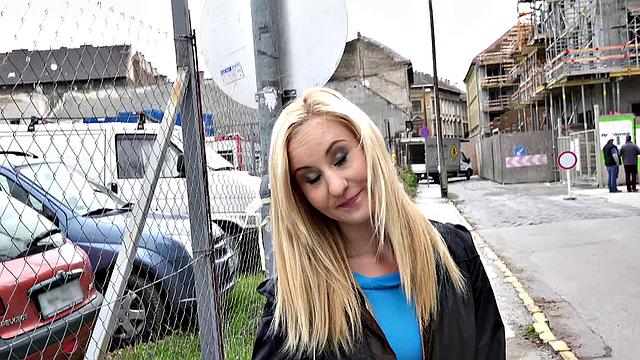 Blonde babe gets her pussy drilled through pantyhose while cowgirl-style riding