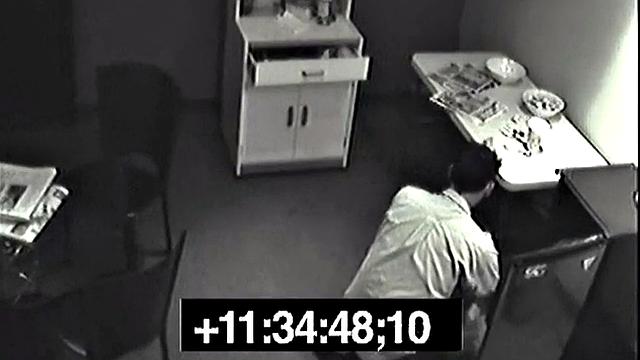 Secret pissing slut screws her colleague