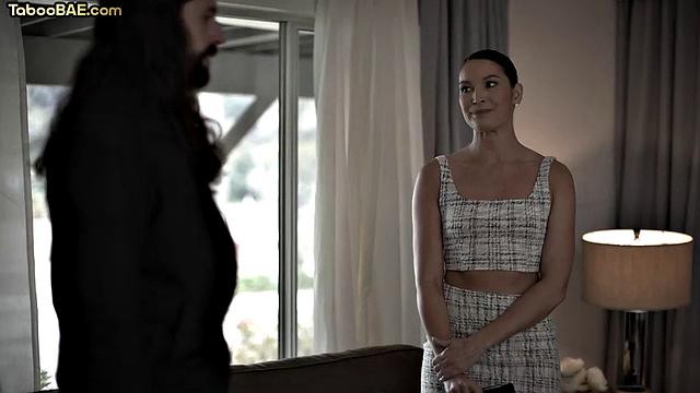 Horny cuties pleasuring lucky dude