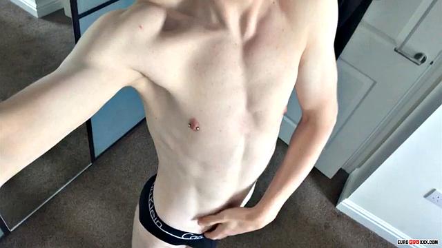 Fit Boy Drains His Uncut Dick - Alexander Light