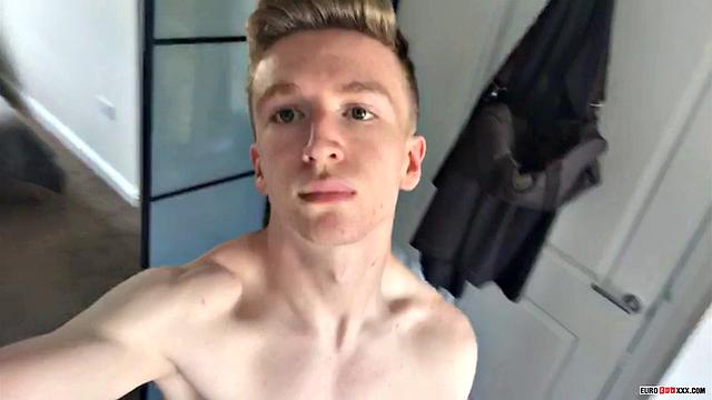 Fit Boy Drains His Uncut Dick - Alexander Light