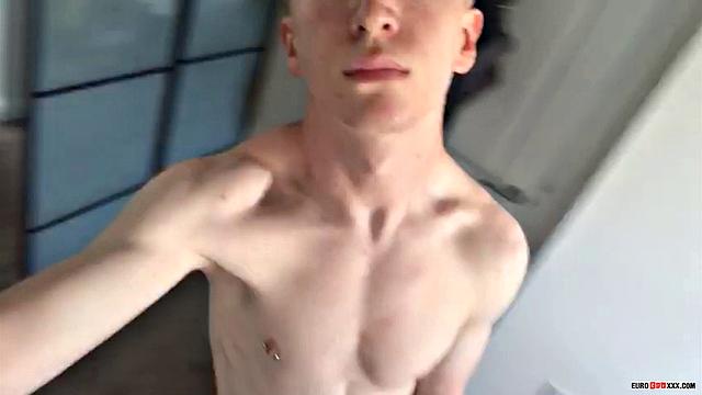 Fit Boy Drains His Uncut Dick - Alexander Light
