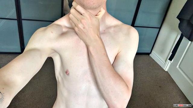 Fit Boy Drains His Uncut Dick - Alexander Light