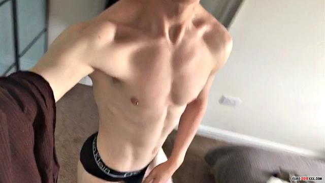 Fit Boy Drains His Uncut Dick - Alexander Light