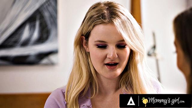 MOMMY'S GIRL - Naughty MILF Christy Love Teaches Naturally Stacked Stepdaughter To SQUIRT