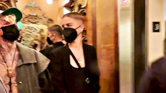 Inked masc gf nipple sucked and kissed by boyfriend