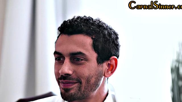 Inked sinner slut gets pleasuring doctor in his office