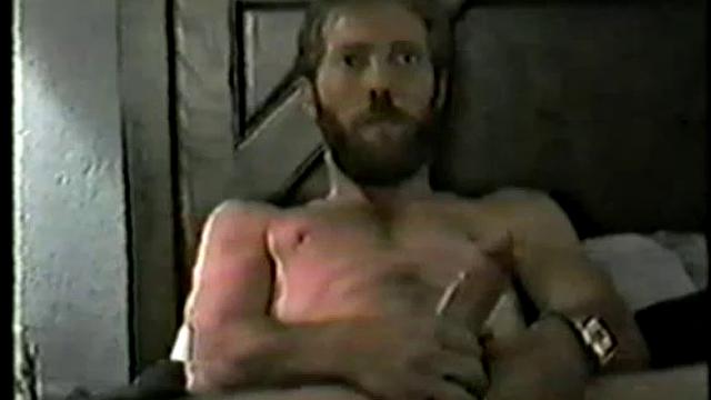 Randy is a welder, by trade, and as cute as they come. Bearded and a little hairy, with a good sized cock, he's just the kind of guy I like. He's also a terrific guy. This is his solo video.