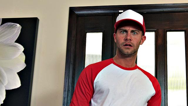 Big Tits MILF in Lingerie Cherie Deville Sucks and Fucks The Pizza Guy for Pay