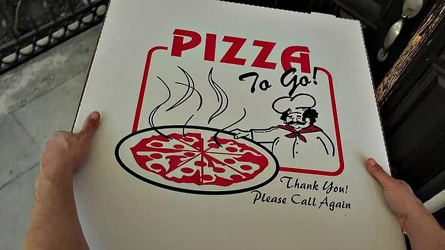 Big Tits MILF in Lingerie Cherie Deville Sucks and Fucks The Pizza Guy for Pay