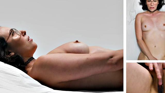 Casting nersy babe masturbates her pussy until orgasm