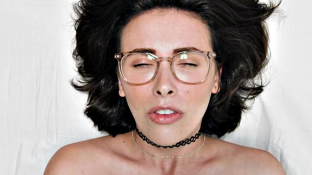 Casting nersy babe masturbates her pussy until orgasm