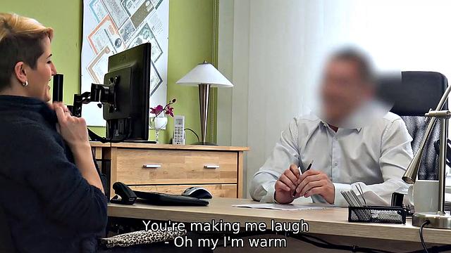 LOAN4K. Chick got off while asking for a loan for her business