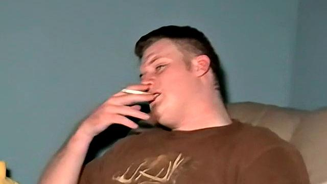 Chez Unloads His Curved Cock - Chez