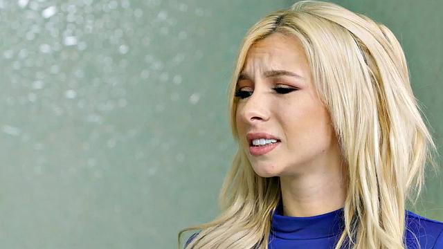 Massaging slut drilled by big dick in wet pussy