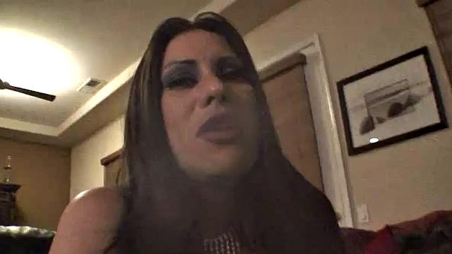 Cock suck slut gets cum shower