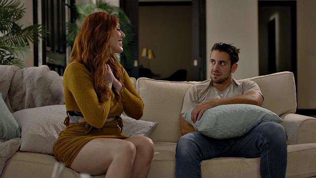 Stepmom with big tits teaching him to fuck sluts