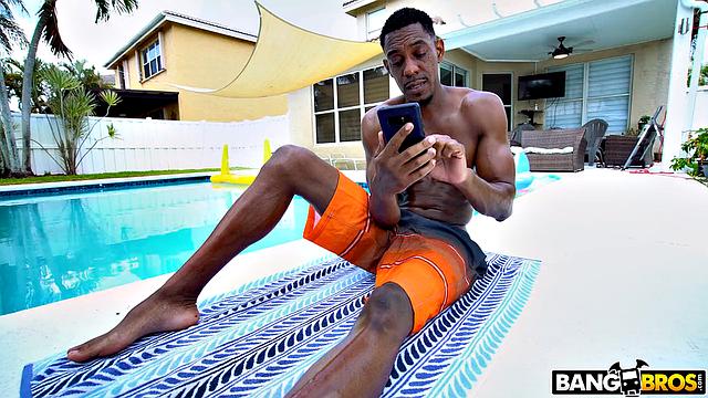 Step Daughter's Poolside Time