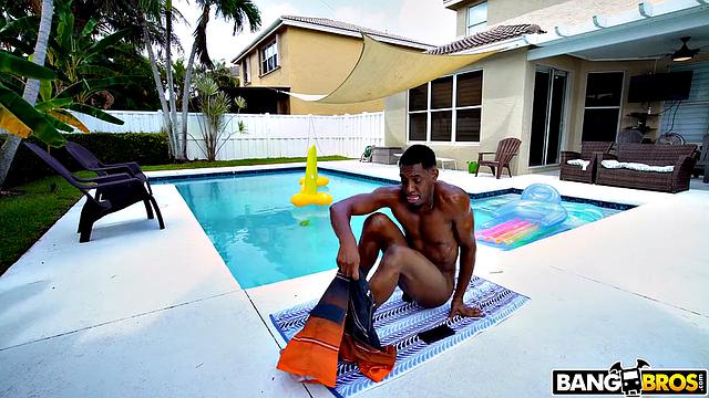 Step Daughter's Poolside Time