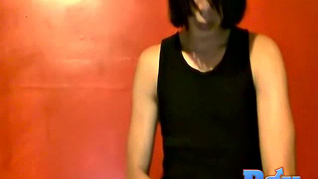 Emo Guy Angel & His Dildo Sucking Action - Angel