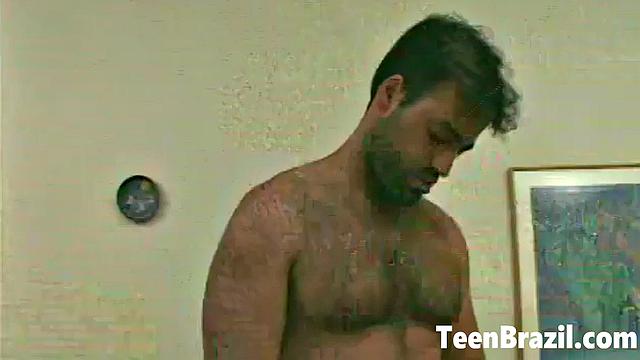 Cute Teen from Brazil gets Fucked & Cums on Face