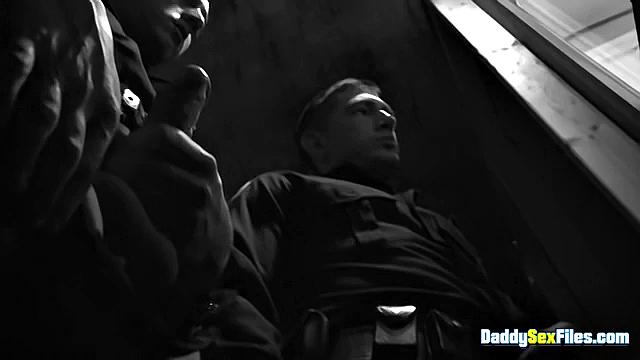 Cum Exhibition for Horny Officers - Dirk Caber, Johnny Hazzard, Andrew Fitch