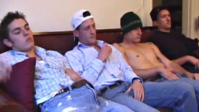 Four Men Have Gay Sex Together