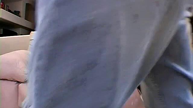 Small teen in solo touches her pussy