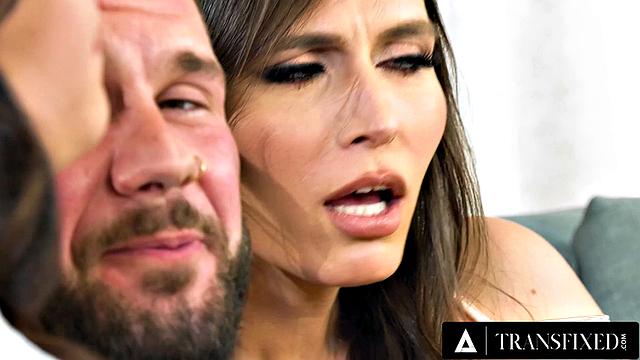 TRANSFIXED - Horny Korra Del Rio & Kendall Penny Seduce Guy For DOUBLE BLOWJOB & Good Fuck