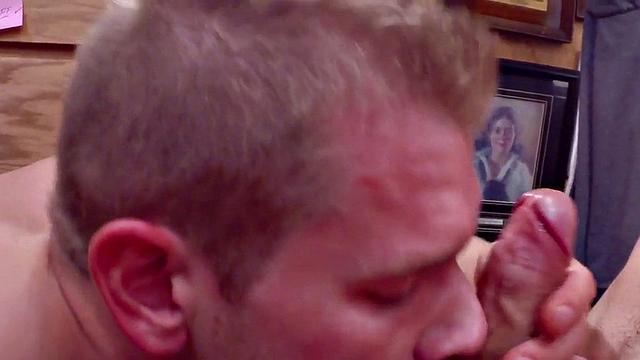 3way gaypawn gets fucked by owners in office until facial